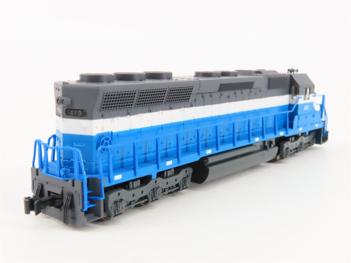 N Scale KATO 176-3126 GN Great Northern &quot;Big Sky Blue&quot; EMD SD45 Diesel #419