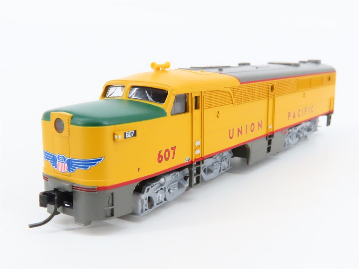 N Scale Life-Like 7583 UP Union Pacific ALCO PA/PB Diesel Set #607/607B