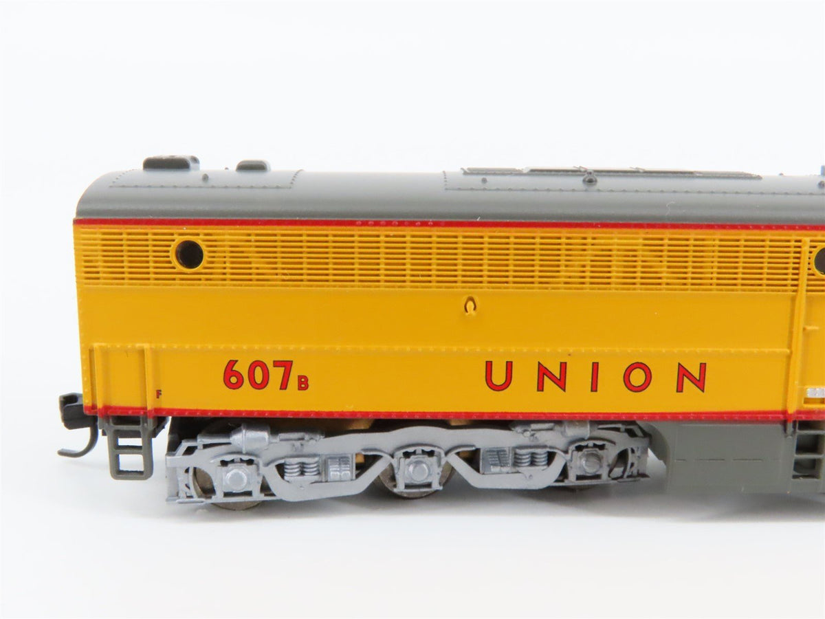 N Scale Life-Like 7583 UP Union Pacific ALCO PA/PB Diesel Set #607/607B