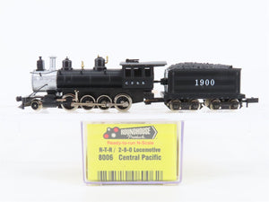 N Scale Roundhouse 8006 CPRR Central Pacific 2-8-0 Steam Locomotive #1900