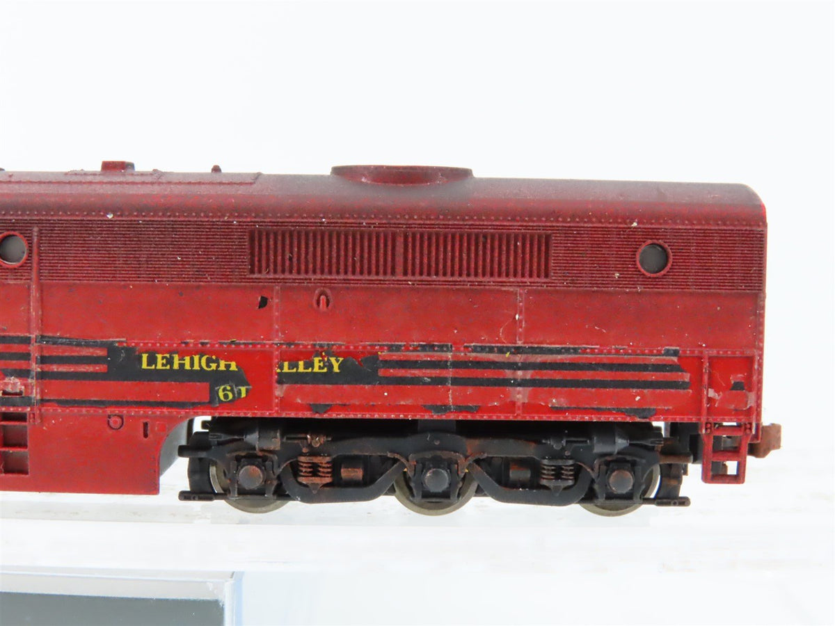 N Scale KATO 176-4111 LV Lehigh Valley ALCO PB1 Diesel #619 - Custom &amp; Weathered