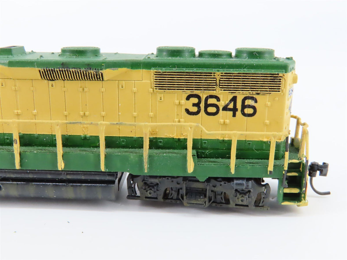 N Scale Atlas / KATO RDG Reading Lines EMD GP35 Diesel #3646 - Custom