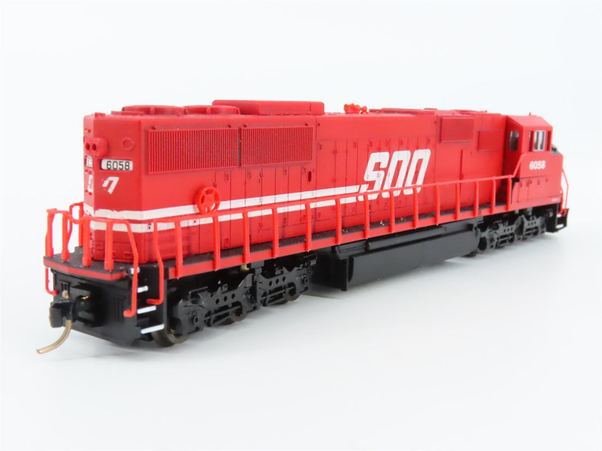 N Scale Atlas 49231 SOO Line Railroad EMD SD60M Diesel #6058 w/ DCC