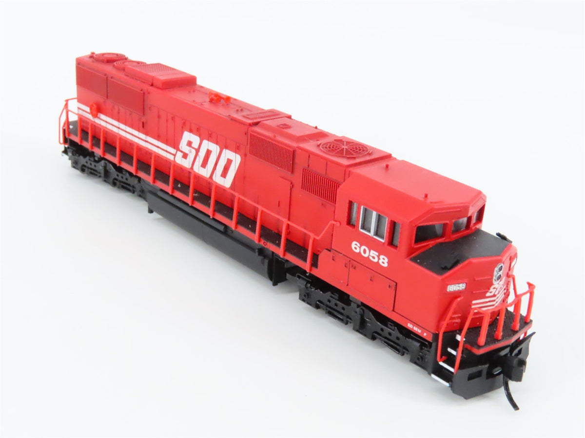 N Scale Atlas 49231 SOO Line Railroad EMD SD60M Diesel #6058 w/ DCC