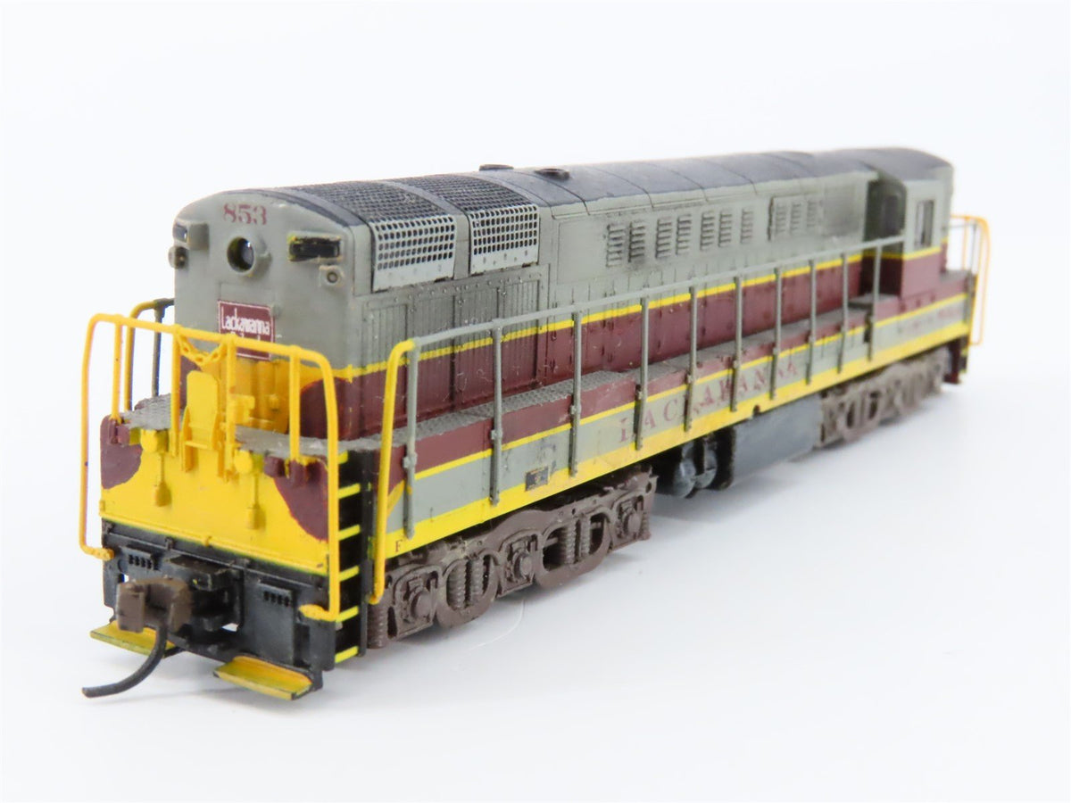 N Scale Atlas 49560 DL&amp;W Lackawanna Trainmaster Diesel #853 w/ DCC - Custom