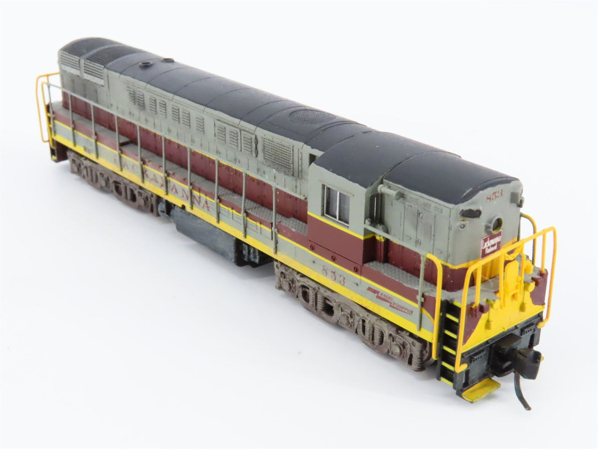 N Scale Atlas 49560 DL&amp;W Lackawanna Trainmaster Diesel #853 w/ DCC - Custom