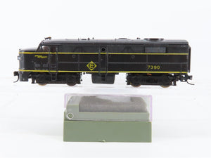 N Scale Life-Like ERIE Railroad ALCO FA Diesel Locomotive #7390 - Custom