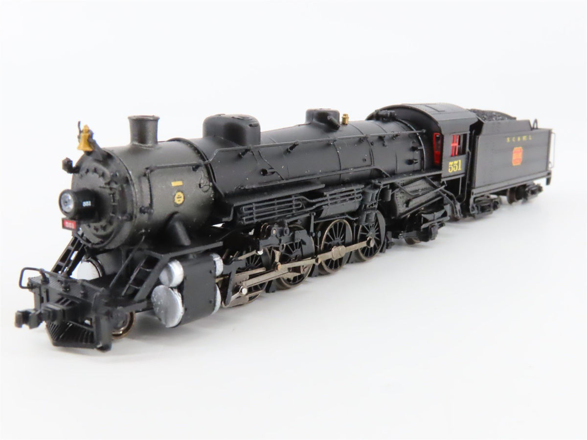 N Bachmann 53453 NC&amp;StL &quot;Dixie Line&quot; 4-8-2 Light Mountain Steam w/ DCC &amp; Sound