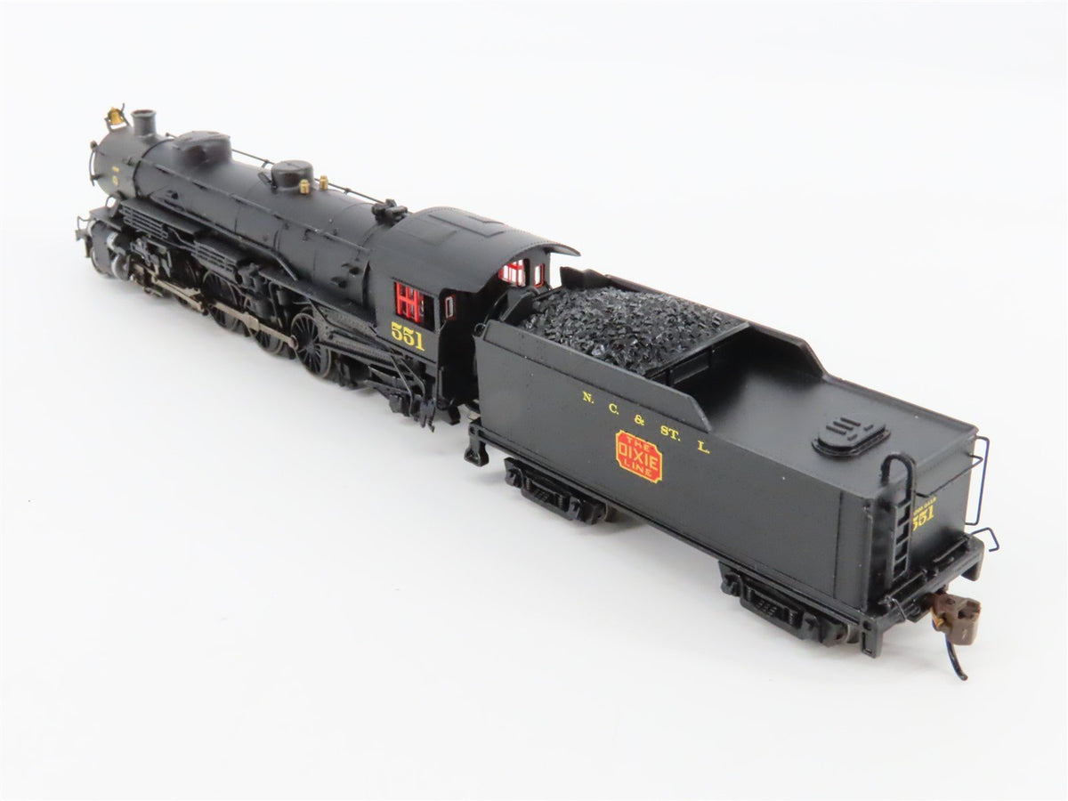 N Bachmann 53453 NC&amp;StL &quot;Dixie Line&quot; 4-8-2 Light Mountain Steam w/ DCC &amp; Sound