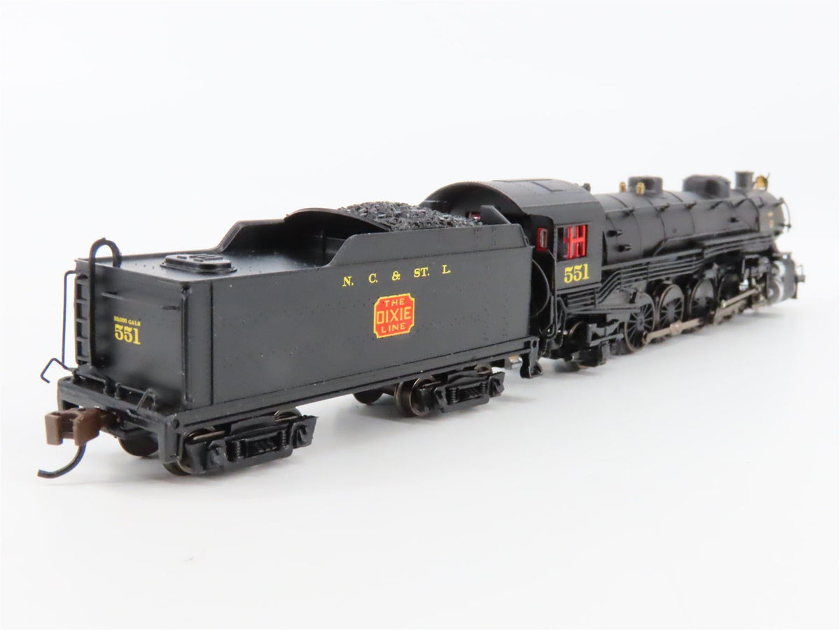 N Bachmann 53453 NC&amp;StL &quot;Dixie Line&quot; 4-8-2 Light Mountain Steam w/ DCC &amp; Sound