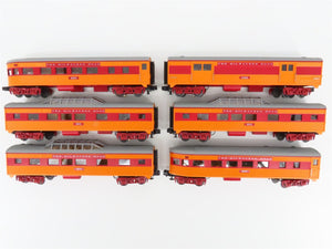 Lot of 6 O Gauge 3-Rail MTH MILW Railway Dome/Obs/Baggage Passenger Cars