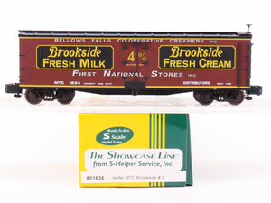 S Scale S-Helper Service Showcase Line 01636 MTC Brookside Milk Reefer #1834