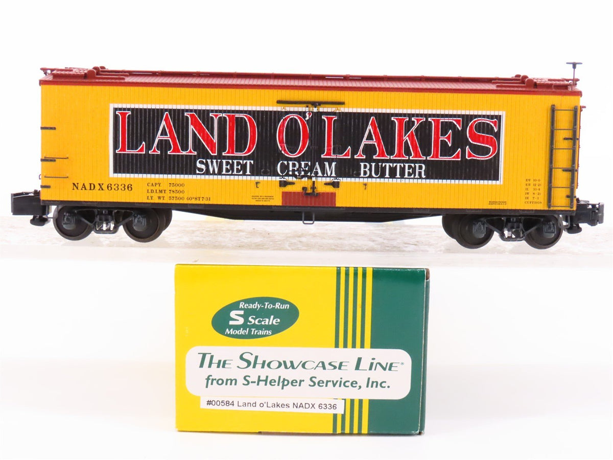 S Scale S-Helper Service Showcase Line 00584 NADX Land O&#39; Lakes Reefer #6336