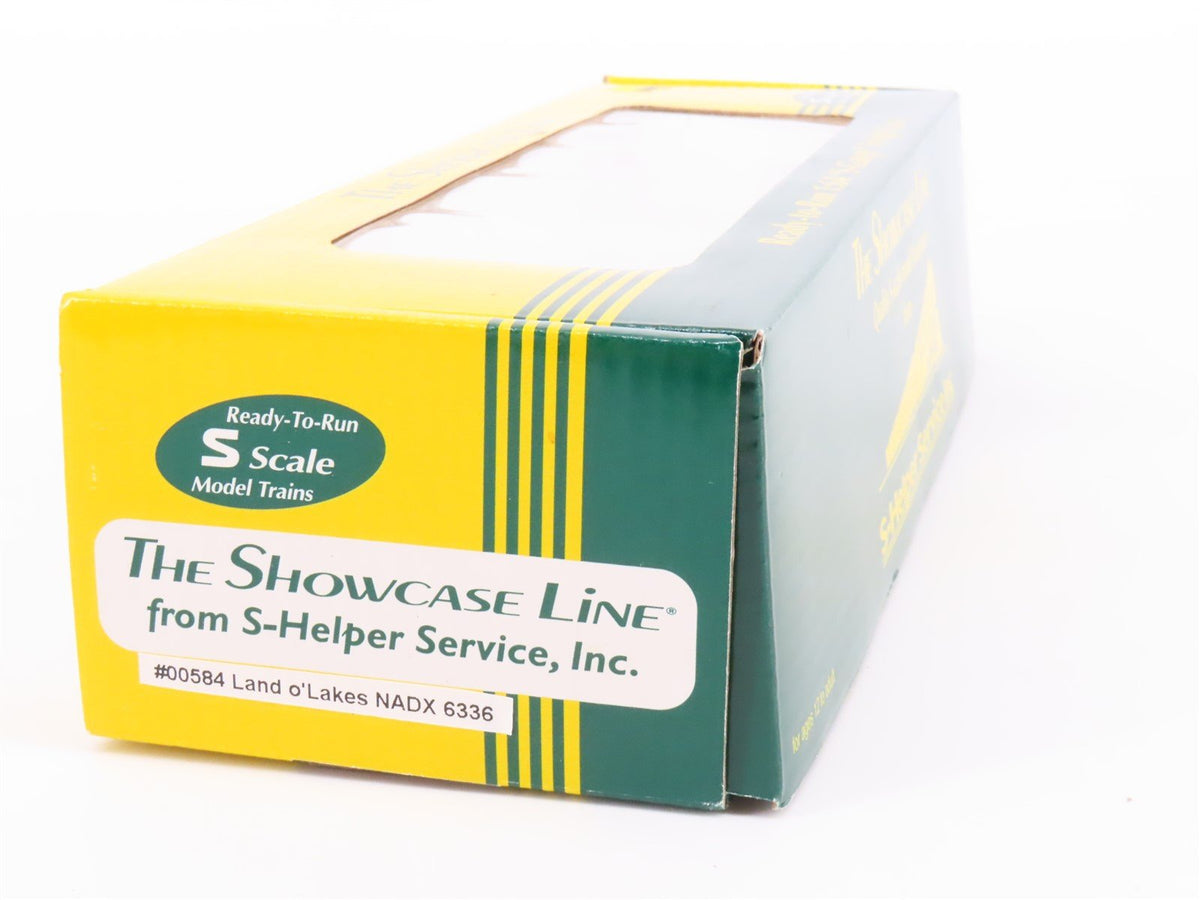 S Scale S-Helper Service Showcase Line 00584 NADX Land O&#39; Lakes Reefer #6336