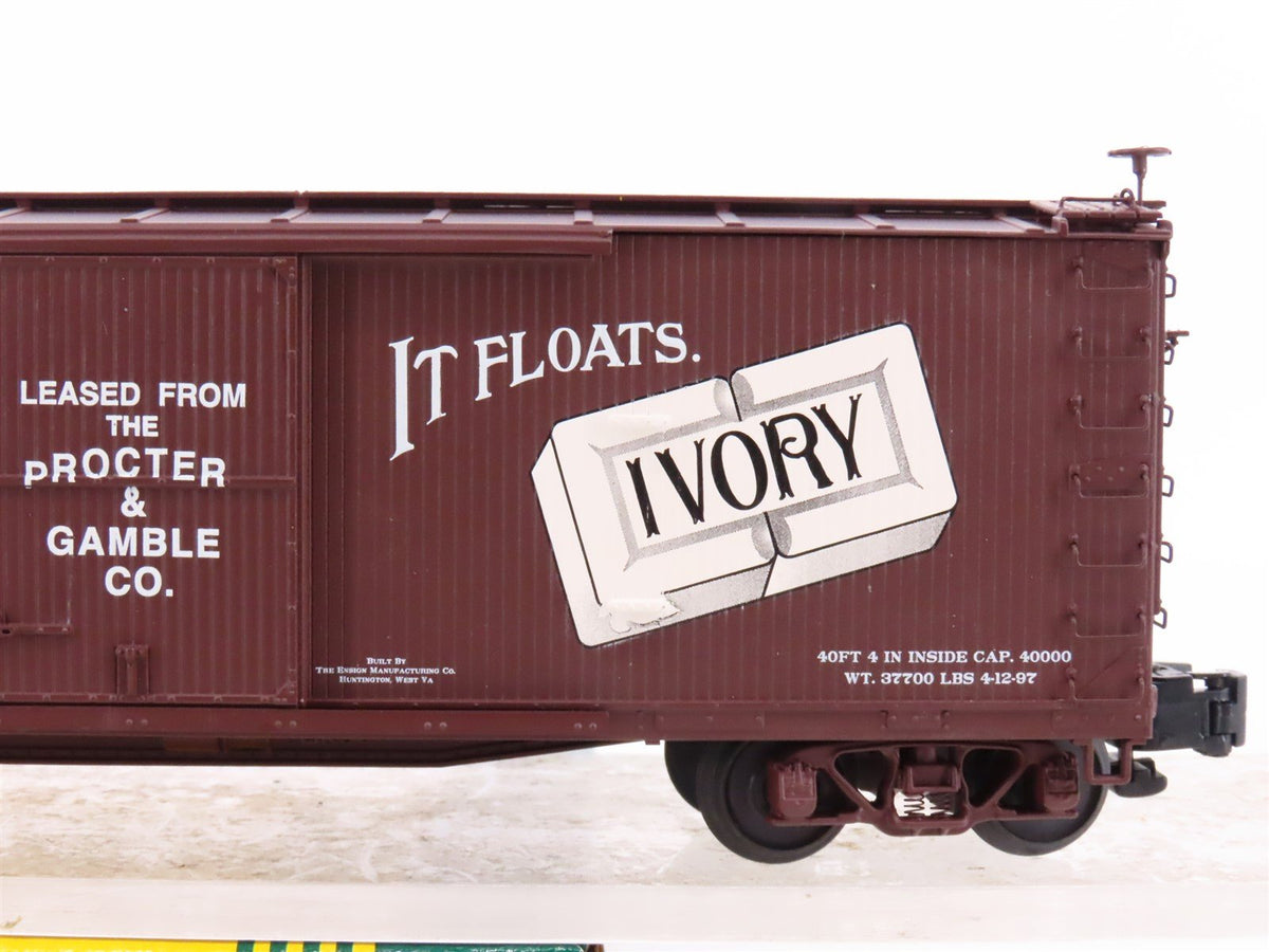 S Scale S-Helper Service Showcase Line 01569 I&amp;MVRyCo Ivory Box Car #102