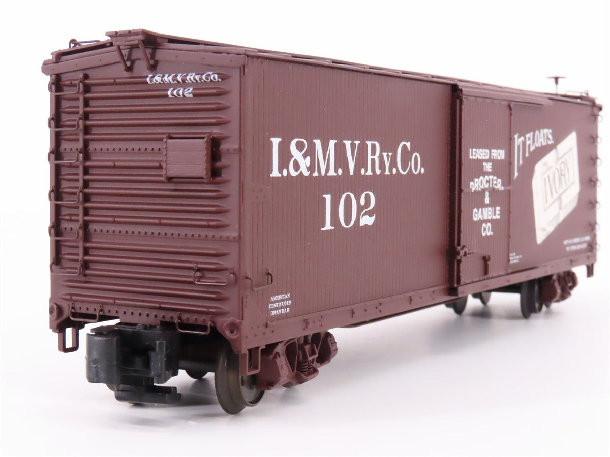 S Scale S-Helper Service Showcase Line 01569 I&amp;MVRyCo Ivory Box Car #102