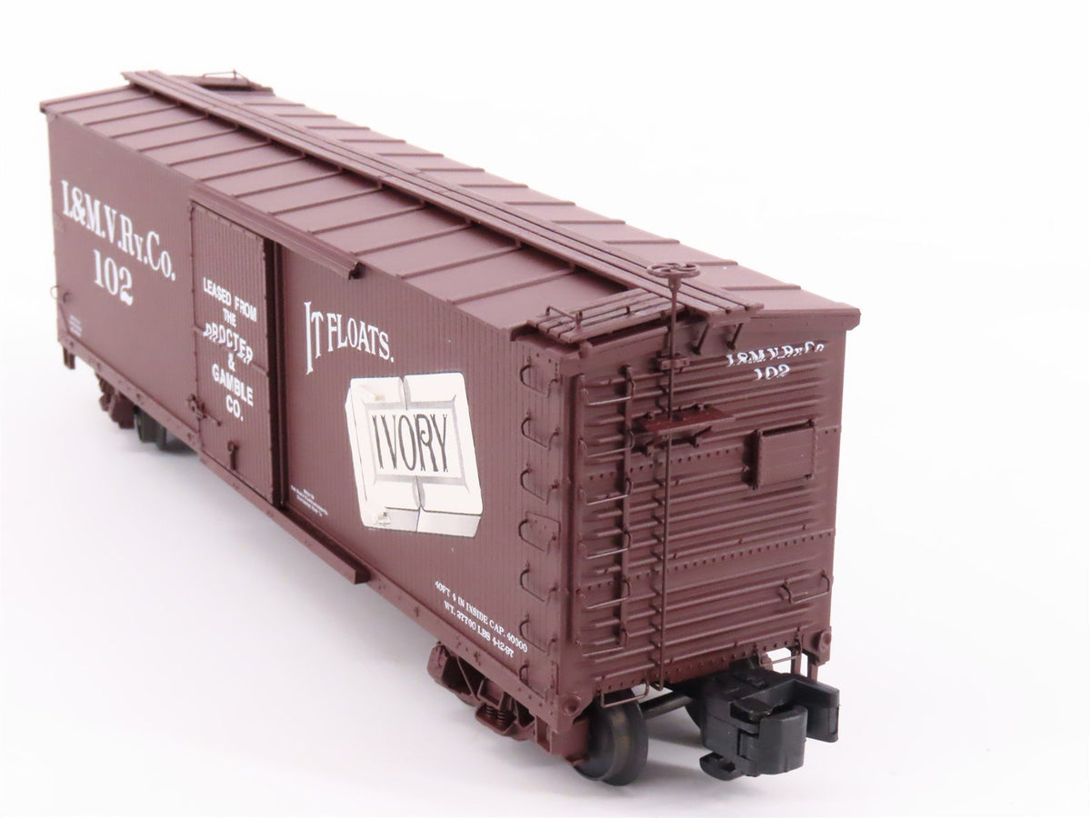 S Scale S-Helper Service Showcase Line 01569 I&amp;MVRyCo Ivory Box Car #102