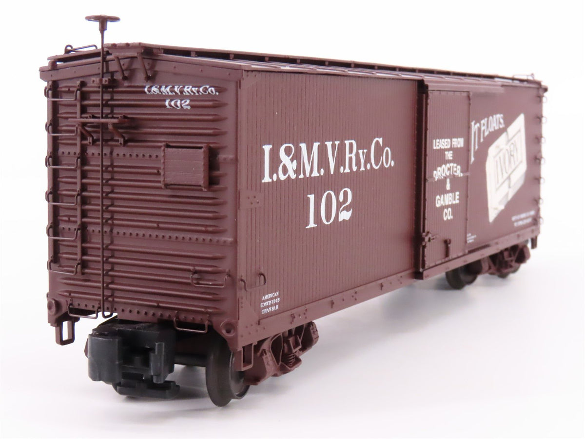 S Scale S-Helper Service Showcase Line 01569 I&amp;MVRyCo Ivory Box Car #102