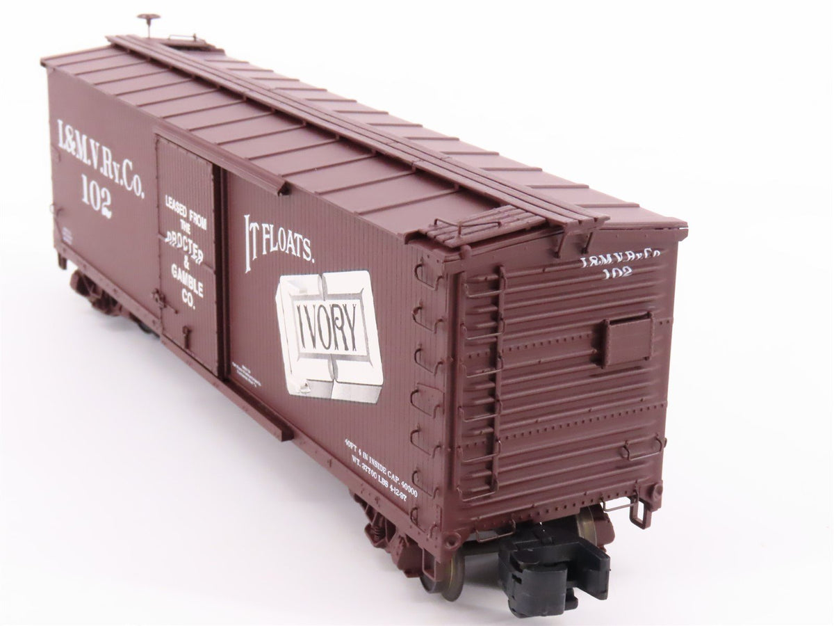 S Scale S-Helper Service Showcase Line 01569 I&amp;MVRyCo Ivory Box Car #102