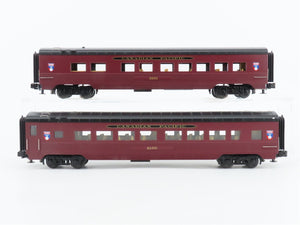 Lot of 2 O Gauge 3-Rail MTH Canadian Pacific Coach Passenger Cars