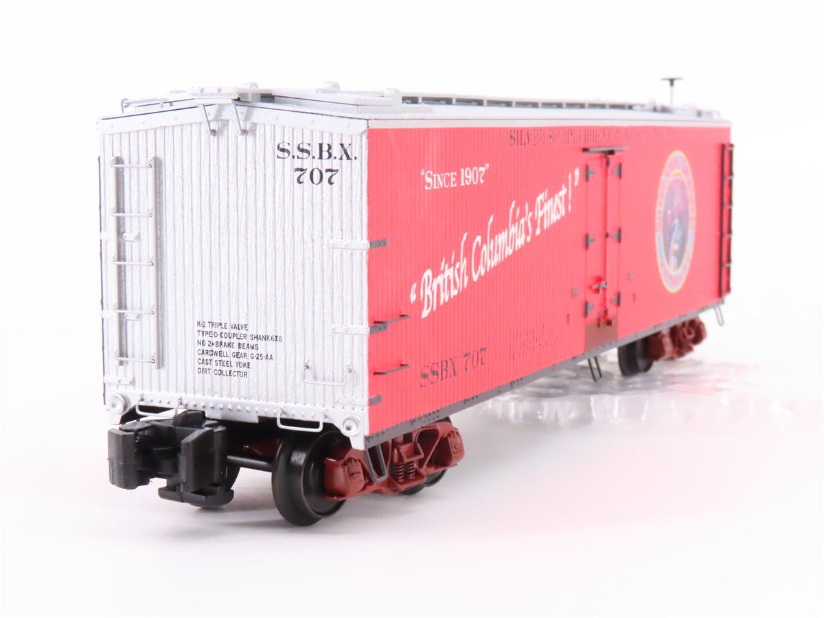 S Scale S-Helper Service Showcase Line 01953 SSBX Silver Springs Reefer #707