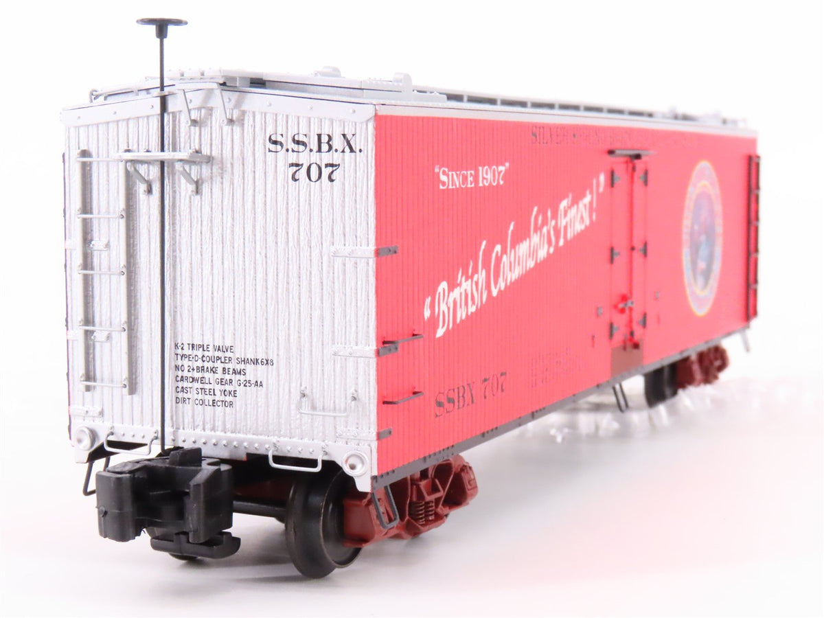 S Scale S-Helper Service Showcase Line 01953 SSBX Silver Springs Reefer #707