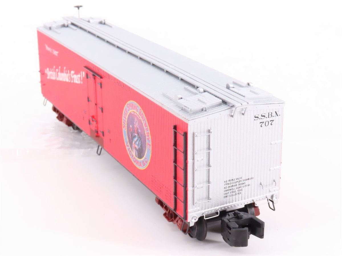 S Scale S-Helper Service Showcase Line 01953 SSBX Silver Springs Reefer #707