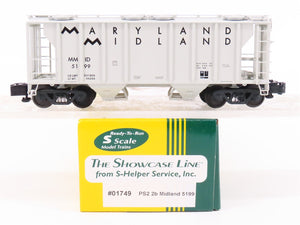 S Scale S-Helper Service Showcase Line 01749 MMID Maryland Midland 2-Bay Hopper