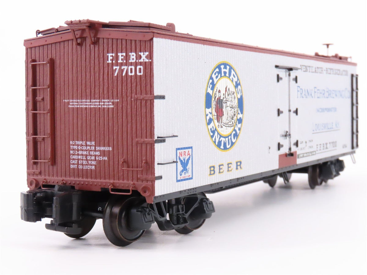 S Scale S-Helper Service Showcase Line 01899 FFBX Fehr Brewing Reefer #7700