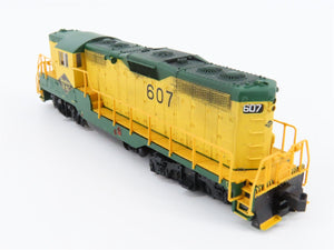 N Scale Atlas RDG Reading Lines EMD GP7 Diesel #607 - Custom Weathered