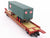 S Scale S-Helper Service Showcase Line TTX Flat Car #475002 w/ REA Trailer