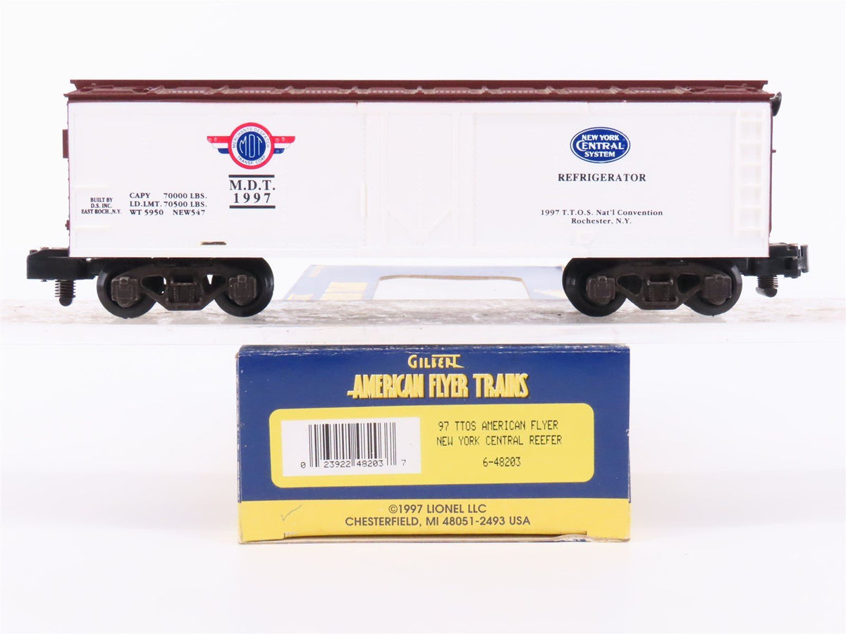 S Scale American Flyer 6-48203 MDT New York Central 40&#39; Boxcar #1997