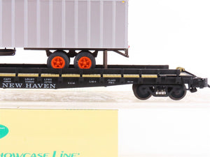 S Scale S-Helper Service Showcase Line 00190 NH Flat Car #17382 w/ Trailer