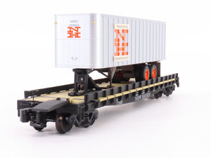 S Scale S-Helper Service Showcase Line 00190 NH Flat Car #17382 w/ Trailer