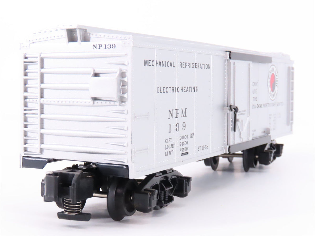 S Scale American Flyer 6-48809 NP Northern Pacific Steel Reefer Car #12003