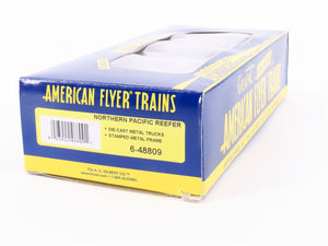 S Scale American Flyer 6-48809 NP Northern Pacific Steel Reefer Car #12003