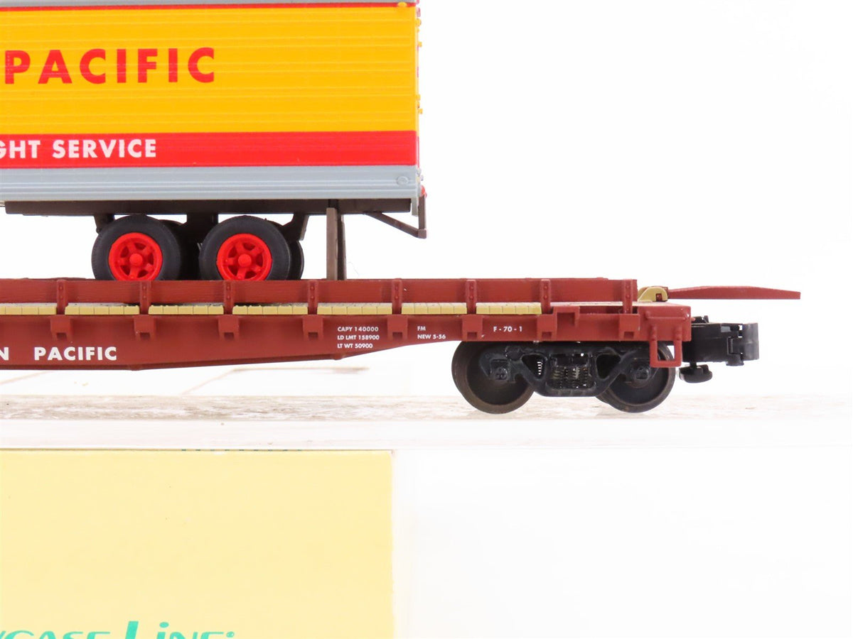 S Scale S-Helper Service Showcase Line 00185 UP Flat Car #15322 w/ Trailer