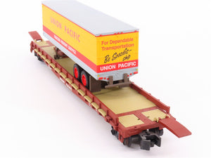 S Scale S-Helper Service Showcase Line 00185 UP Flat Car #15322 w/ Trailer