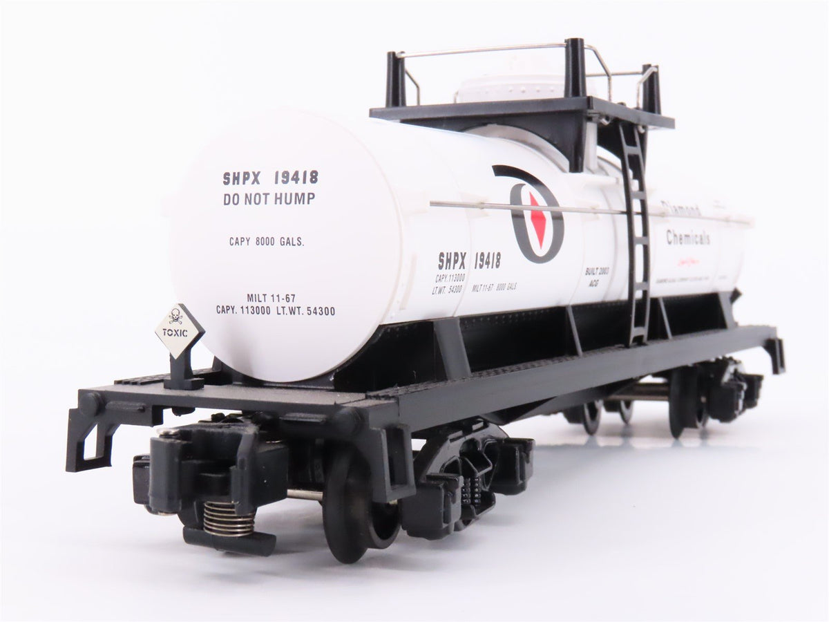 S Scale American Flyer 6-48413 SHPX Diamond Oil Single Dome Tankcar #19418