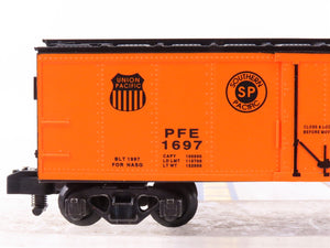 S Scale American Flyer 6-48205 PFE Pacific Fruit 1997 NASG Reefer Car #1697