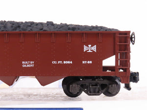 S Scale American Flyer 6-48614 BLE Railway Hopper Car #62009 w/Coal Load