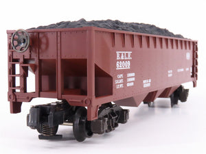 S Scale American Flyer 6-48614 BLE Railway Hopper Car #62009 w/Coal Load