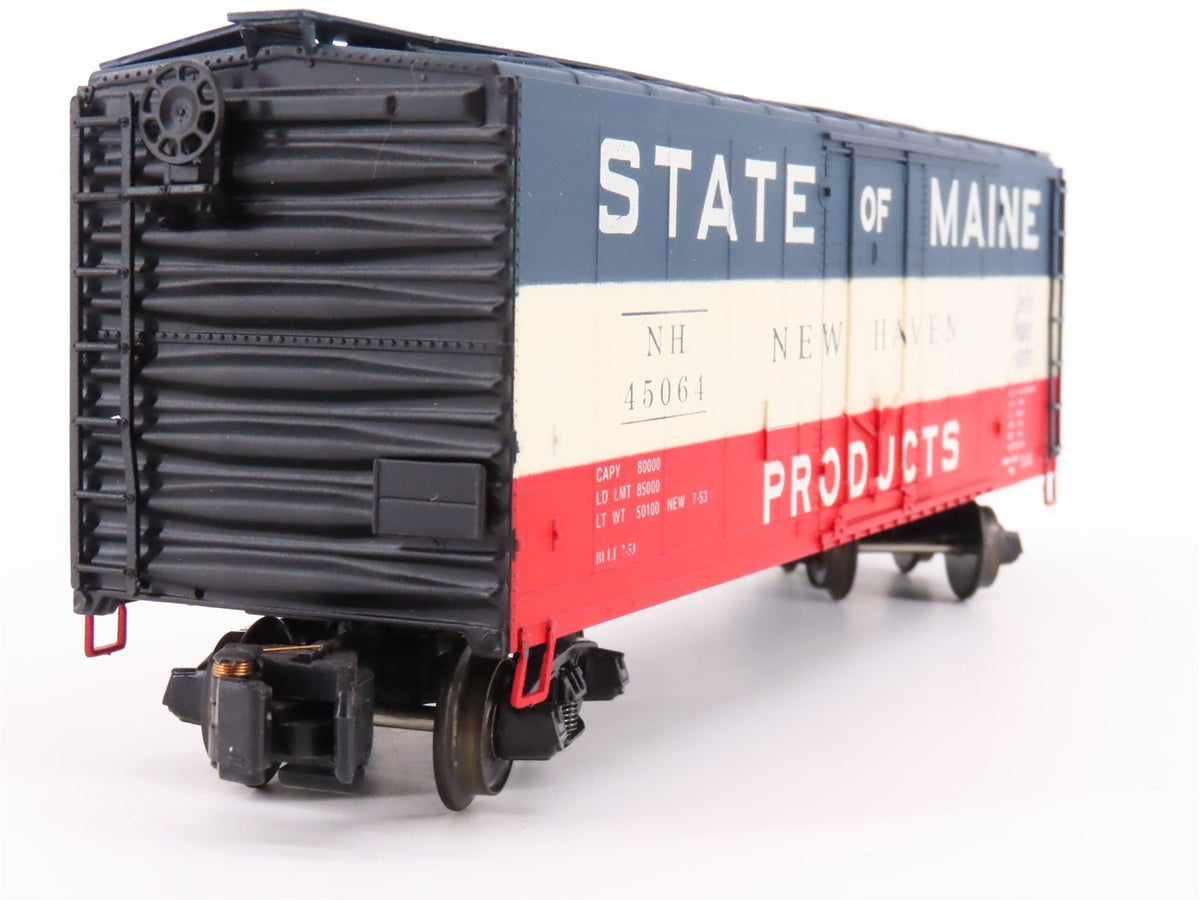 S Scale American Models 2220 State of Maine Railroad 40&#39; Reefer #45064