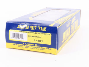 S Scale American Flyer 6-48621 CN Canadian National Covered Hopper Car #390342