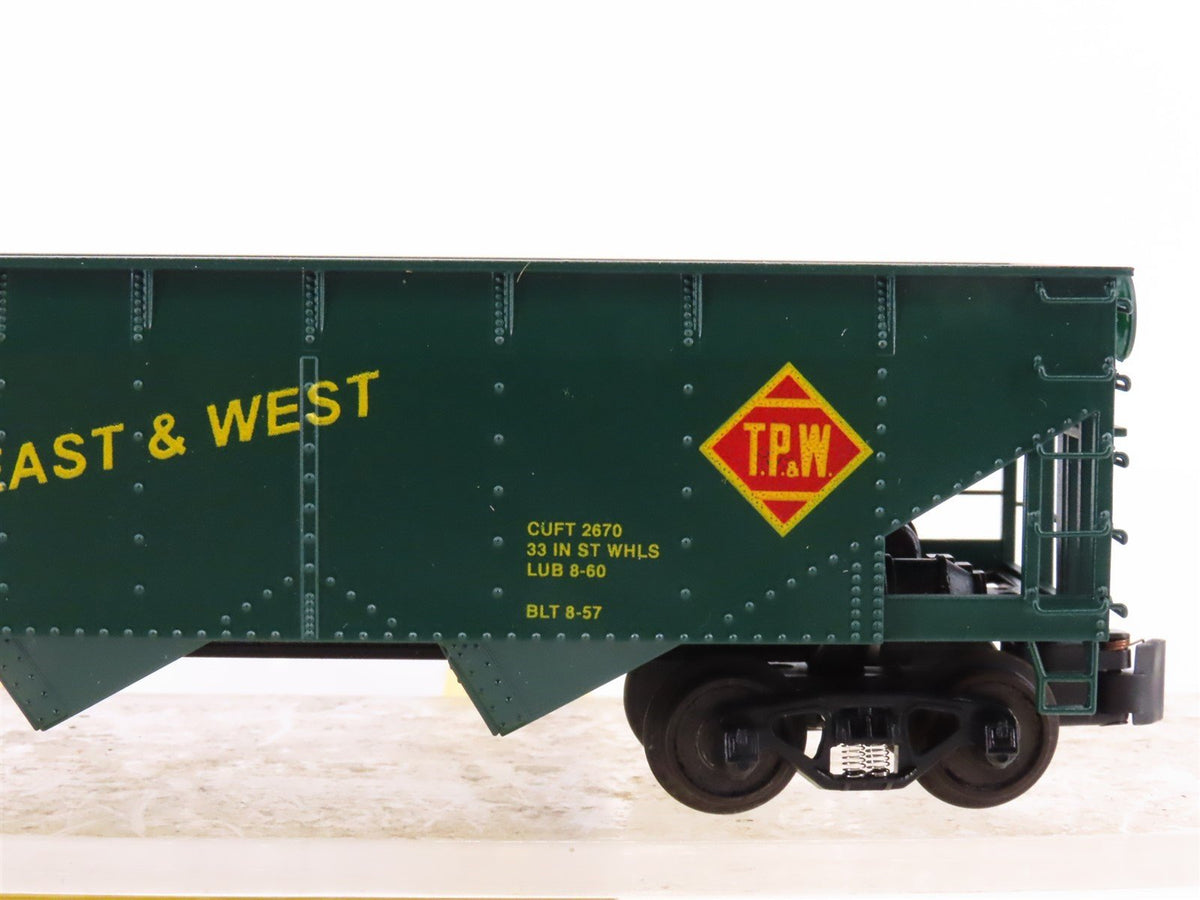 S Scale American Models 3381 TP&amp;W Toledo, Peoria &amp; Western 3-Bay Hopper #854