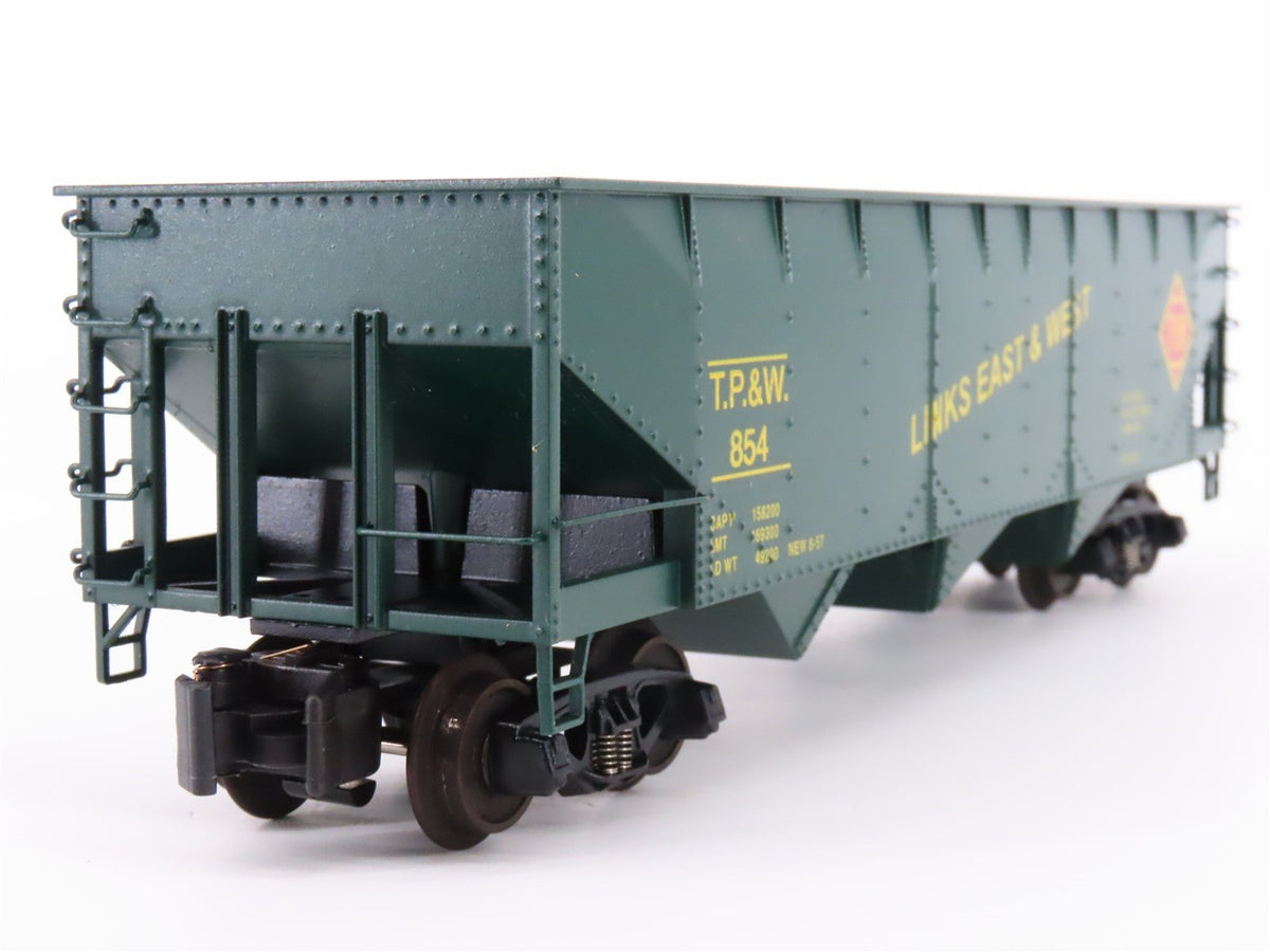 S Scale American Models 3381 TP&amp;W Toledo, Peoria &amp; Western 3-Bay Hopper #854