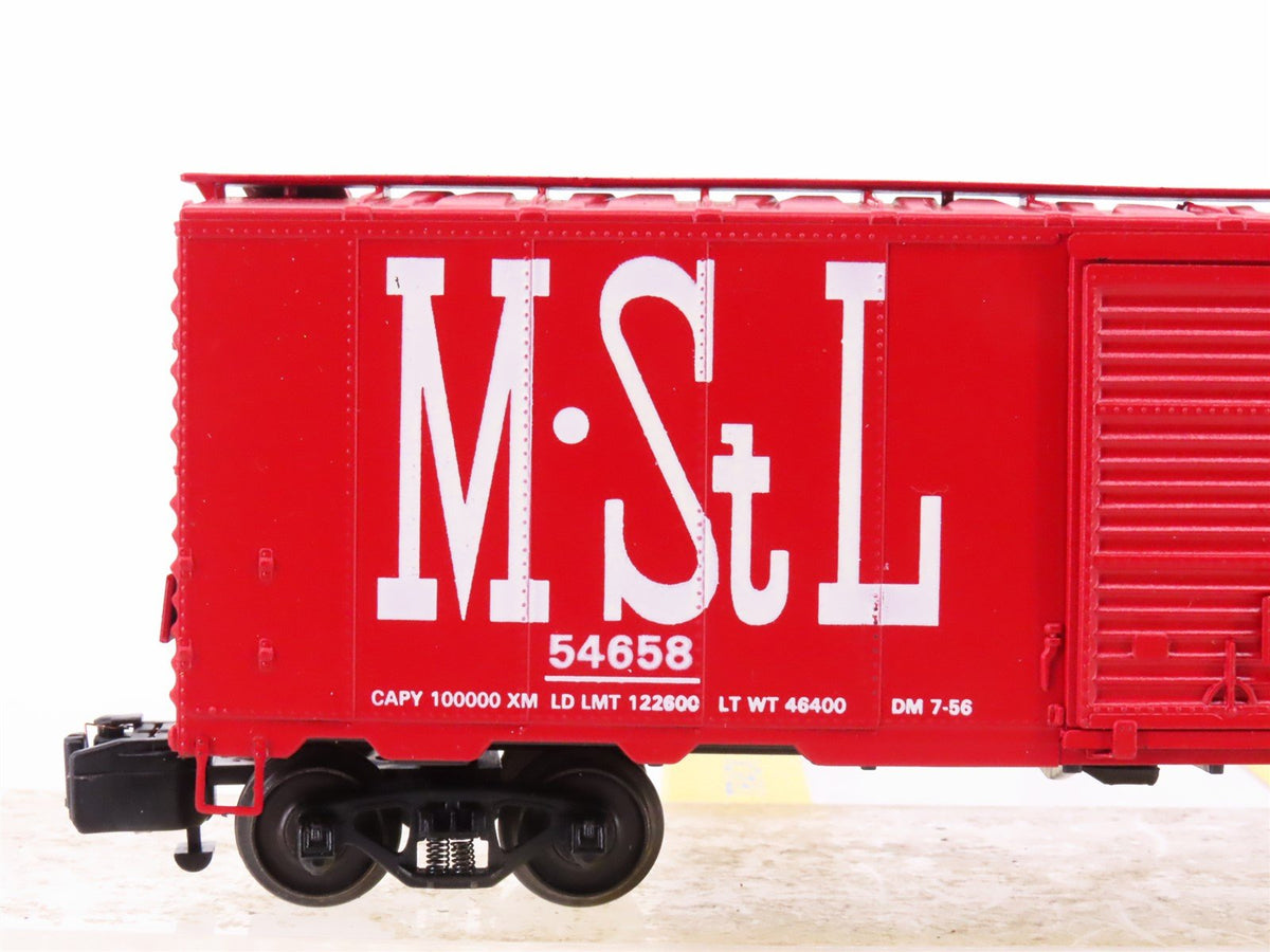 S Scale American Models 1133 M&amp;STL Minneapolis &amp; St Louis 40&#39; Box Car #54658