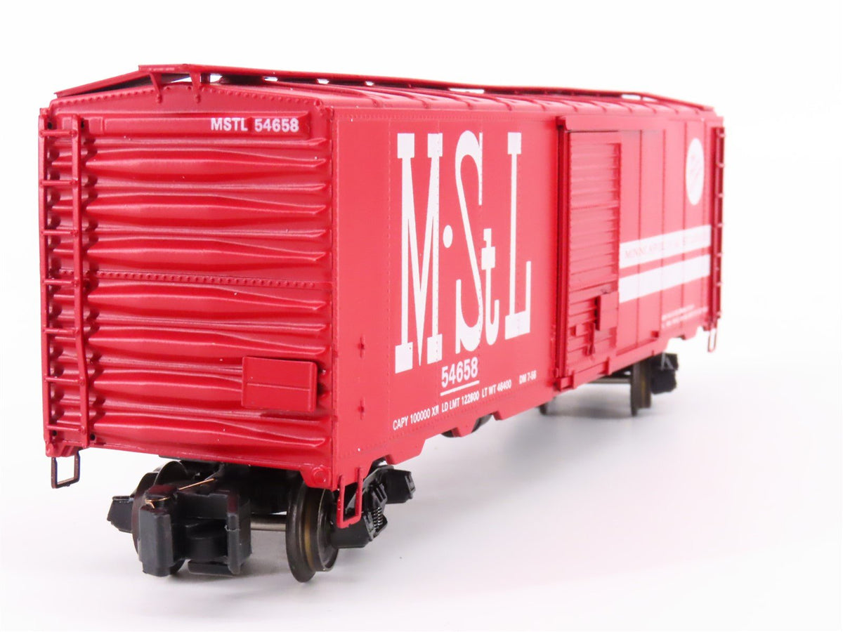 S Scale American Models 1133 M&amp;STL Minneapolis &amp; St Louis 40&#39; Box Car #54658