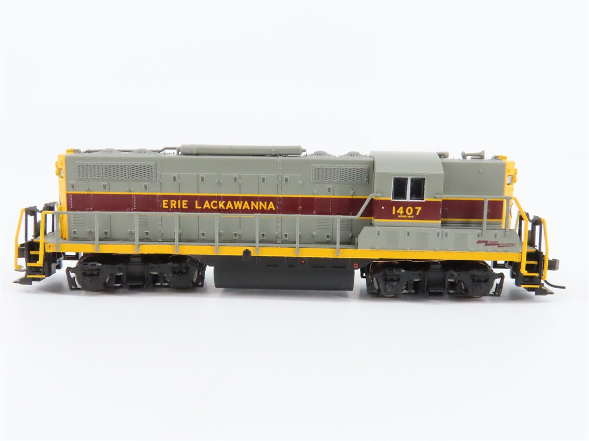 N Scale Atlas EL Erie Lackawanna EMD GP7TT Diesel Locomotive #1407 w/ DCC