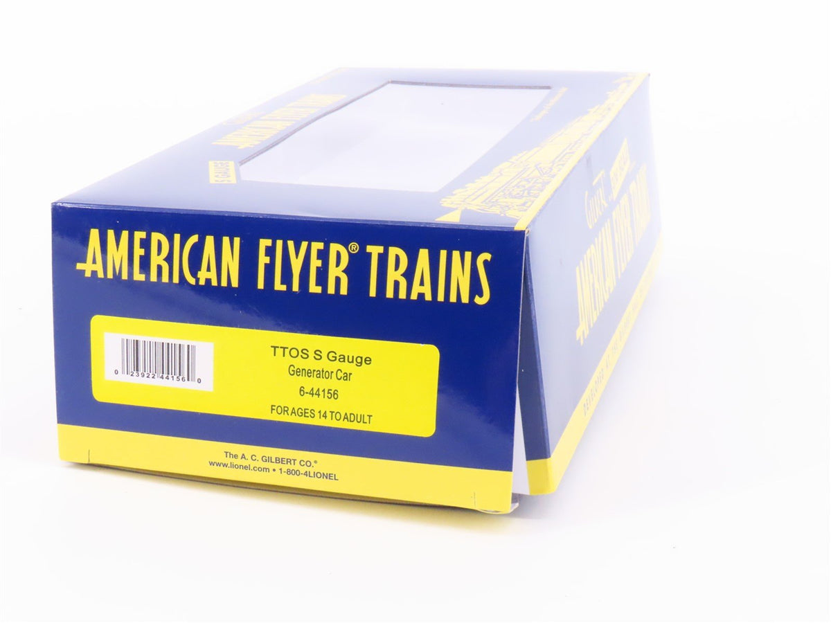 S Scale American Flyer 6-44156 Nevada Southern TTOS S Gauge Generator Car #